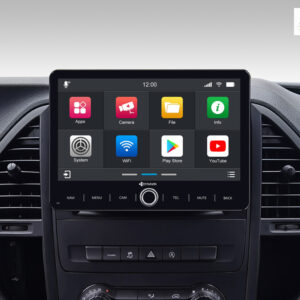 Android Autoradio für Mercedes Benz Vito W639 / Viano W639 mit 4 x 100W Class-D Verstärker, 10,1 Zoll Display (hochauflösend), Inkl. Head-up-Display, Apple CarPlay und Android Auto – Bild 4