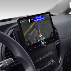 Android Autoradio für Mercedes Benz Vito W639 / Viano W639 mit 4 x 100W Class-D Verstärker, 10,1 Zoll Display (hochauflösend), Inkl. Head-up-Display, Apple CarPlay und Android Auto – Bild 7