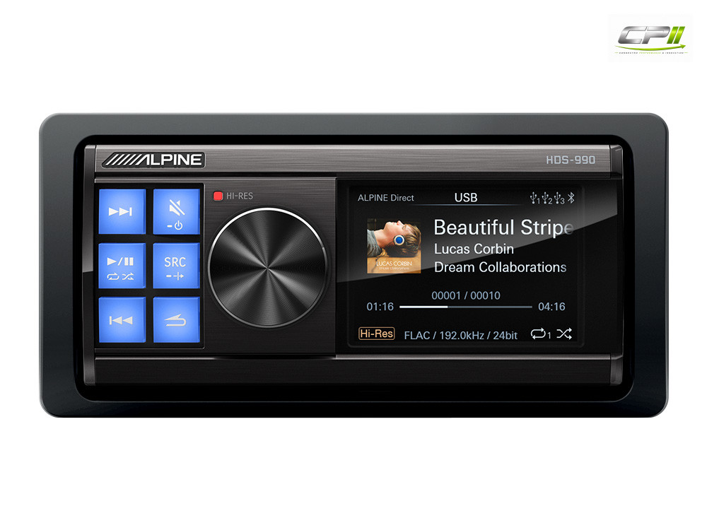Alpine HDS-990 Status Hi-Res Audio Media Player – Bild 3