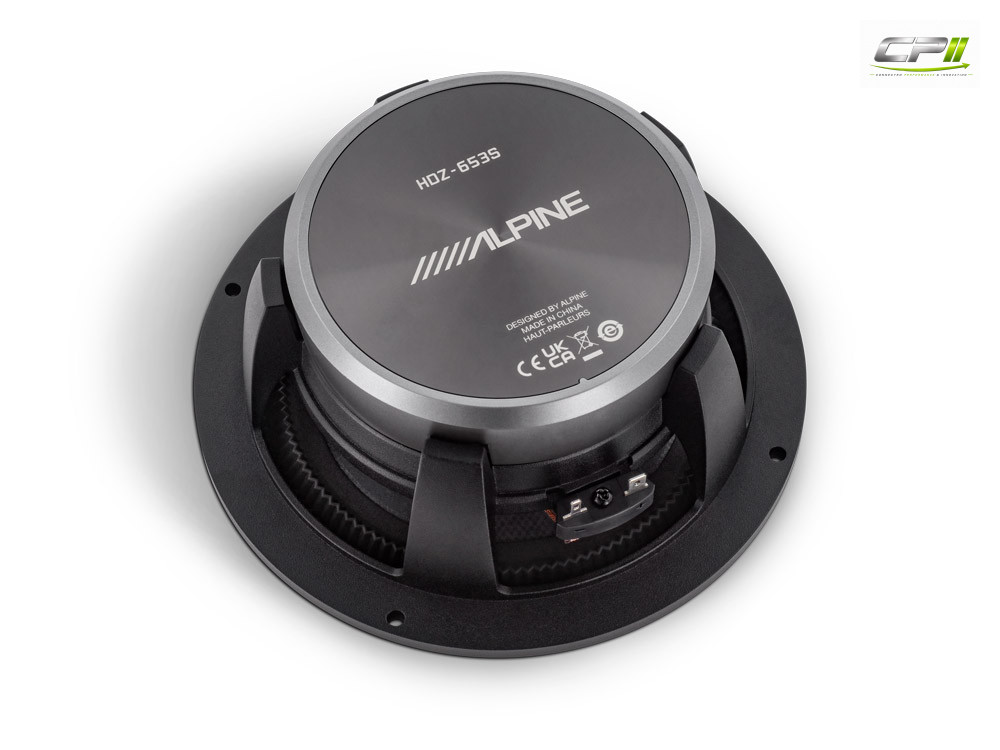 Alpine HDZ-653S Status Hi-Res 16,5 cm (6,5-Zoll) 3-Wege Slim-Fit-Komponenten-Lautsprecher-System – Bild 3