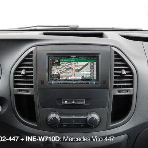 Alpine KIT-702-447 Einbauset mit CAN-Bus Interface und Unterstützung der Lenkradfernbedienung & Kombiinstrument-Anzeige für Mercedes Vito (447) – Bild 5