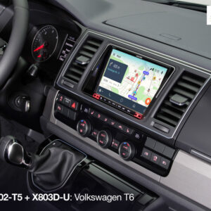 Alpine KIT-802T5 Einbauset für X803D-U (VW T6 & T5 Facelift (7 H/E/J)) – Bild 9
