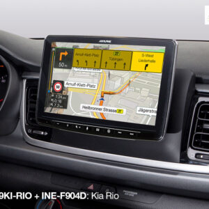 Alternative view of Alpine KIT-F9KI-RIO iLX-F905D / iLX-F115D / INE-F904D Einbaukit für Kia Rio ab 2017
