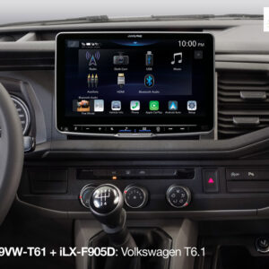 Alternative view of Alpine KIT-F9VW-T61 Einbauset für Volkswagen T6.1 mit Alpine iLX-F115D, iLX-F905D, iLX-F903D, INE-F904D und INE-F904DC