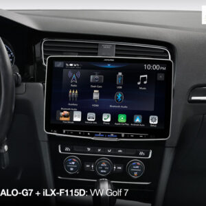 Alternative view of Alpine KIT-HALO-G7 Halo9 / Halo11 Einbauset mit CAN-Bus-Interface zur Unterstützung der Lenkradfernbedienung & Multifunktionsanzeige im Volkswagen Golf 7