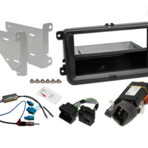 Alpine KIT-HALO-VW303 1-DIN Alpine Halo und 2-DIN Einbauset mit CAN zu UART-Interface für VW Plattform (MIB-PQ - Seat, Skoda und Volkswagen) – Bild 6