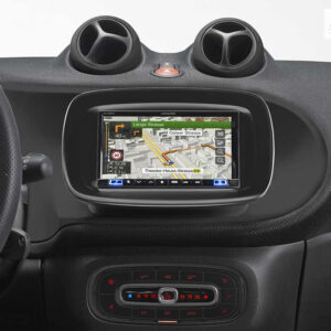 Alpine KIT-W997SMTB 7-Zoll Einbauset für Smart Fortwo / Forfour (453)