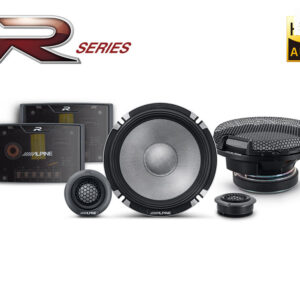 Alpine R2-S652 16,5 cm (6,5-Zoll) R-Series PRO 2-WEGE-KOMPONENTEN-LAUTSPRECHER