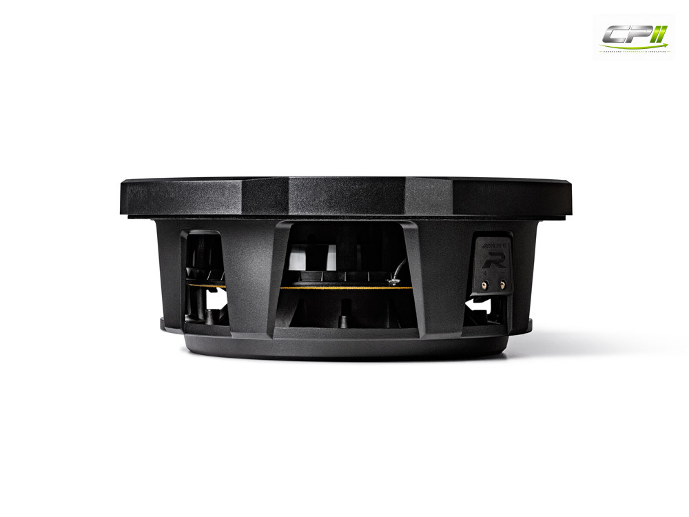 Alpine RS-W10D2 25 cm (10-Zoll) R-Series Shallow Subwoofer mit 2 Ohm Doppel-Schwingspule – RS-W10D2-01 CPII