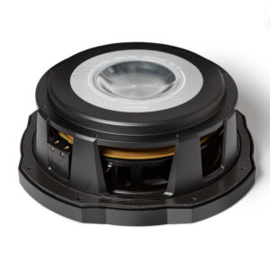 Alpine RS-W10D2 25 cm (10-Zoll) R-Series Shallow Subwoofer mit 2 Ohm Doppel-Schwingspule – RS-W10D2-04 CPII