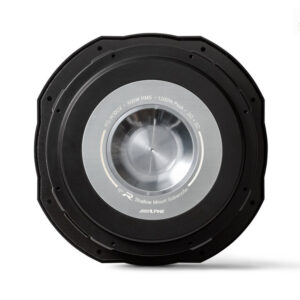 Alpine RS-W10D2 25 cm (10-Zoll) R-Series Shallow Subwoofer mit 2 Ohm Doppel-Schwingspule – RS-W10D2-05 CPII