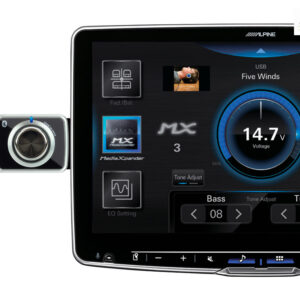 Alpine RUE-BK01 Bluetooth-Lautstärkeregler für iLX-F115D / iLX-F905D / iLX-705D – Bild 3