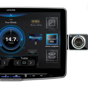 Alpine RUE-BK01 Bluetooth-Lautstärkeregler für iLX-F115D / iLX-F905D / iLX-705D – Bild 4