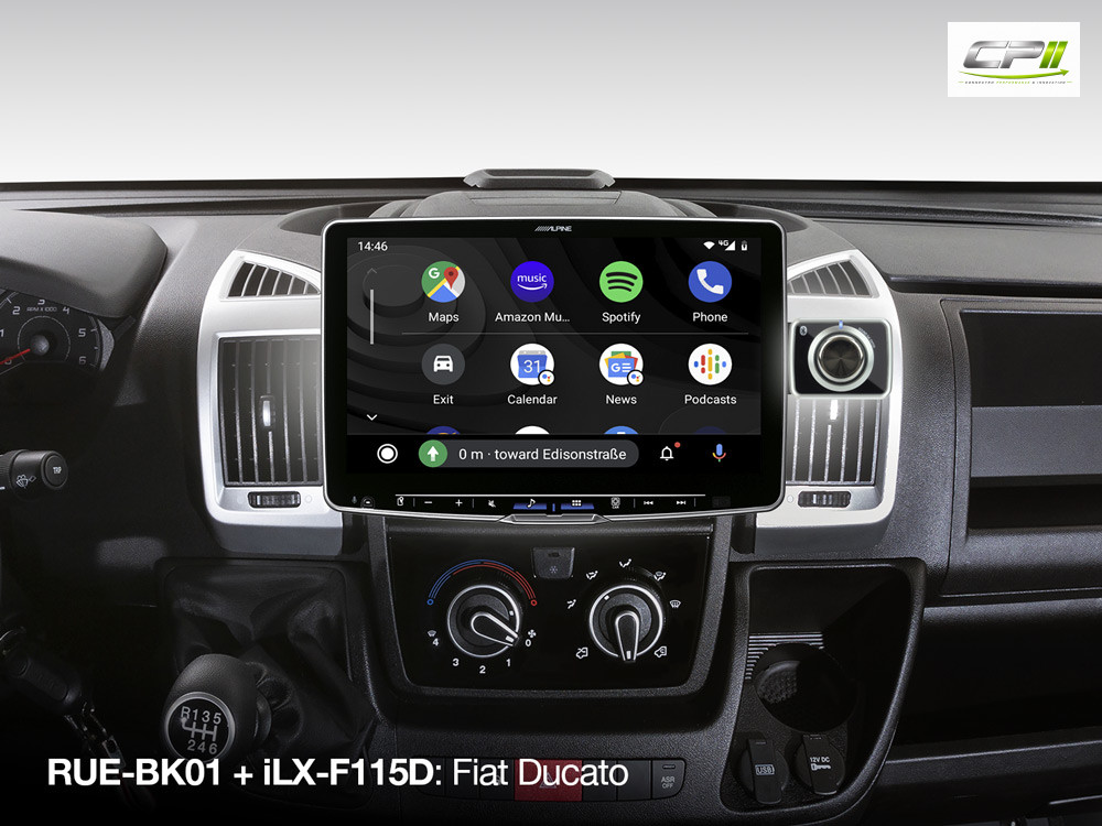 Alpine RUE-BK01 Bluetooth-Lautstärkeregler für iLX-F115D / iLX-F905D / iLX-705D – Bild 5