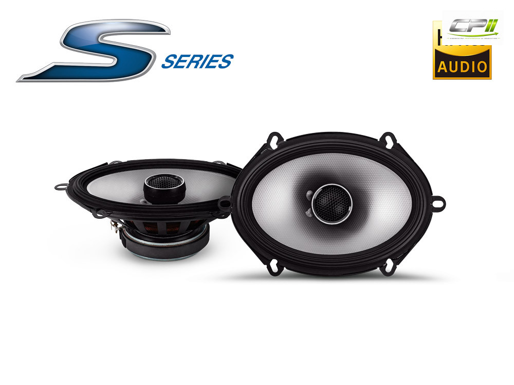 Alpine S2-S68 S-Series 15 cm x 20 cm (6 x 8-Zoll) 2-Wege Koaxial-Lautsprechersystem