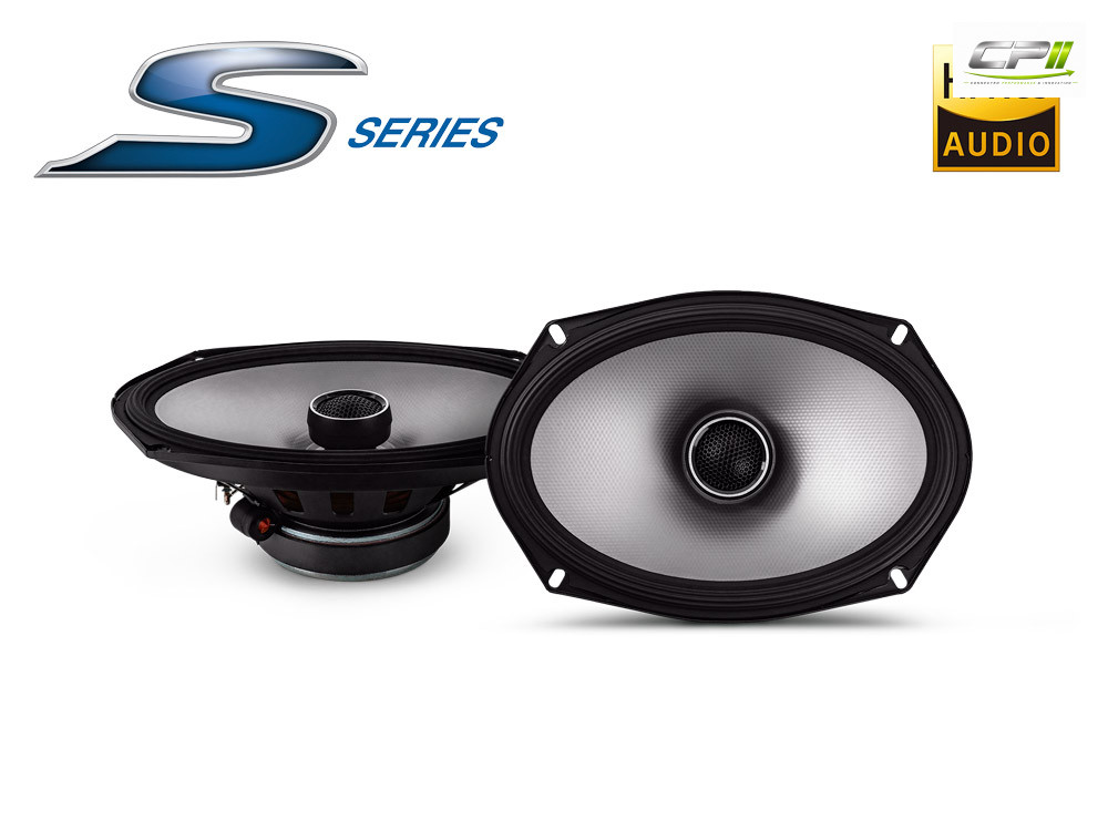 Alpine S2-S69 S-Series 16 cm x 24 cm (6 x 9-Zoll) 2-Wege Koaxial-Lautsprechersystem