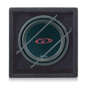 Alternative view of Alpine SBG-1044BR Bassreflex Subwooferbox