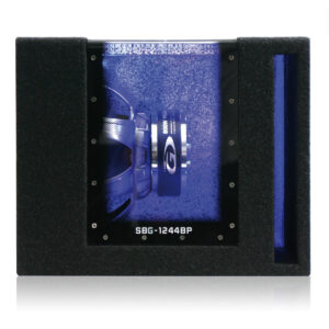 Alternative view of Alpine SBG-1244BP Bandpass-Gehäusesubwoofer (4Ohm)