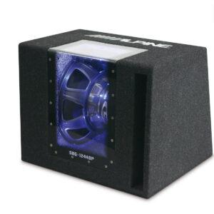 Alpine SBG-1244BP Bandpass-Gehäusesubwoofer (4Ohm)