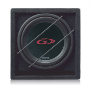 Alternative view of Alpine SBG-1244BR Bassreflex Subwooferbox (4Ohm)