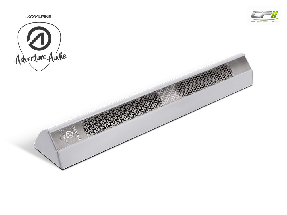 Alpine SPC-L350S Adventure Audio In-Cabin Aufbaulautsprecher (Kurz / Silber)