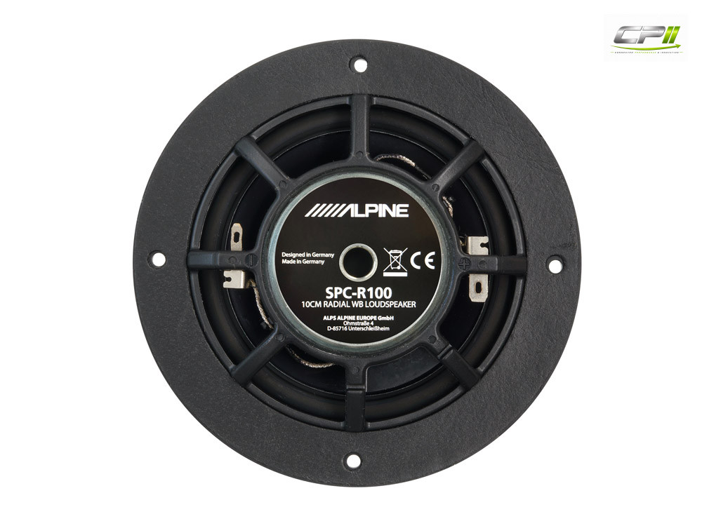 Alpine SPC-R100-DU Stage 1: Das Companion Ensemble mit 12 cm Radial On-Dash Breitbandlautsprecher für Fiat Ducato 3 – Bild 6