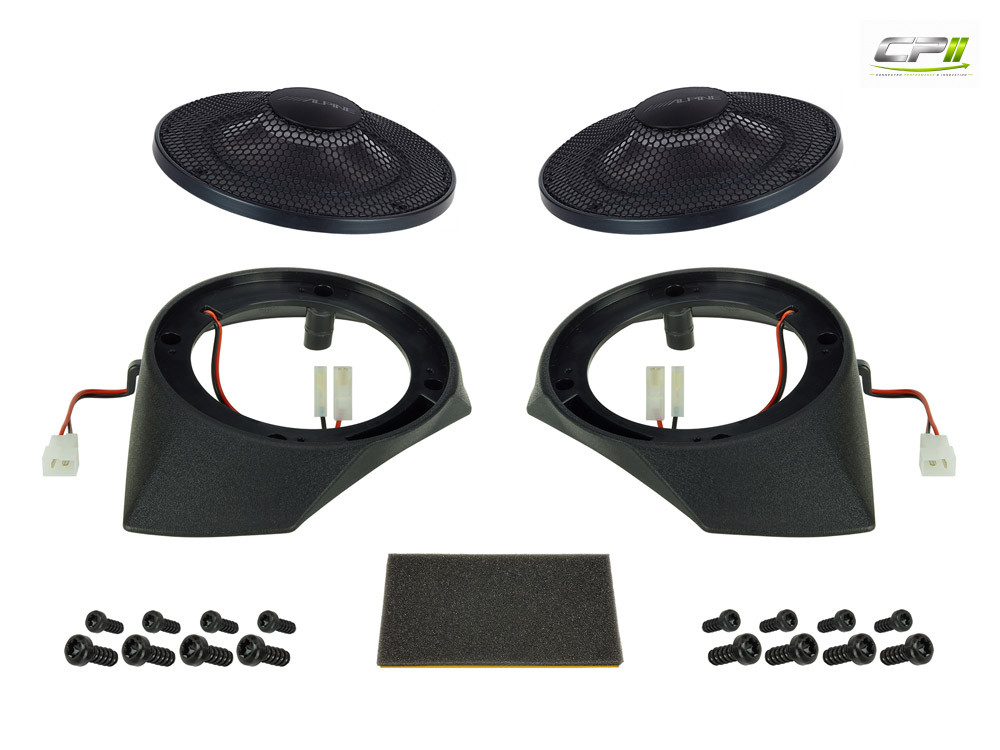 Alpine SPC-R100-DU Stage 1: Das Companion Ensemble mit 12 cm Radial On-Dash Breitbandlautsprecher für Fiat Ducato 3 – Bild 9