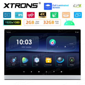HM136AB 13,3-Zoll-Rücksitz Android 11 Auto-TV Kopfstütze Monitor Tablet UHD IPS-Bildschirm – Bild 9