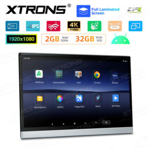 HM136AB 13,3-Zoll-Rücksitz Android 11 Auto-TV Kopfstütze Monitor Tablet UHD IPS-Bildschirm – Bild 12