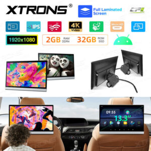 HM136AB 13,3-Zoll-Rücksitz Android 11 Auto-TV Kopfstütze Monitor Tablet UHD IPS-Bildschirm – Bild 4