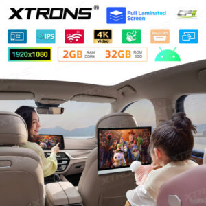 HM136AB 13,3-Zoll-Rücksitz Android 11 Auto-TV Kopfstütze Monitor Tablet UHD IPS-Bildschirm – Bild 3