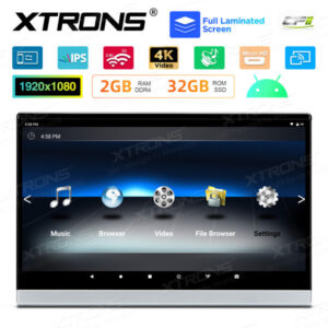HM136AB 13,3-Zoll-Rücksitz Android 11 Auto-TV Kopfstütze Monitor Tablet UHD IPS-Bildschirm