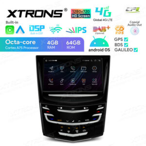 IA84KDLK 8-Zoll-Motorisiertes Frontplatten-Aufbewahrungsfach Stereo Android Car Multimedia Player mit 1280x720 HD-Bildschirm Individuelle Passform für Cadillac – Bild 5