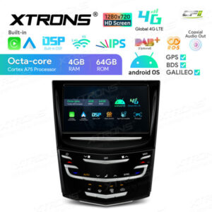 IA84KDLK 8-Zoll-Motorisiertes Frontplatten-Aufbewahrungsfach Stereo Android Car Multimedia Player mit 1280x720 HD-Bildschirm Individuelle Passform für Cadillac – Bild 6
