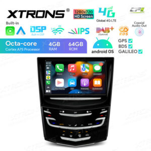 IA84KDLK 8-Zoll-Motorisiertes Frontplatten-Aufbewahrungsfach Stereo Android Car Multimedia Player mit 1280x720 HD-Bildschirm Individuelle Passform für Cadillac – Bild 7