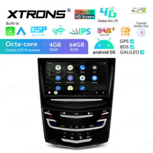 IA84KDLK 8-Zoll-Motorisiertes Frontplatten-Aufbewahrungsfach Stereo Android Car Multimedia Player mit 1280x720 HD-Bildschirm Individuelle Passform für Cadillac – Bild 8