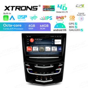 IA84KDLK 8-Zoll-Motorisiertes Frontplatten-Aufbewahrungsfach Stereo Android Car Multimedia Player mit 1280x720 HD-Bildschirm Individuelle Passform für Cadillac – Bild 10