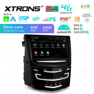 IA84KDLK 8-Zoll-Motorisiertes Frontplatten-Aufbewahrungsfach Stereo Android Car Multimedia Player mit 1280x720 HD-Bildschirm Individuelle Passform für Cadillac – Bild 11