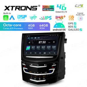 IA84KDLK 8-Zoll-Motorisiertes Frontplatten-Aufbewahrungsfach Stereo Android Car Multimedia Player mit 1280x720 HD-Bildschirm Individuelle Passform für Cadillac – Bild 13