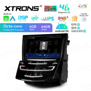IA84KDLK 8-Zoll-Motorisiertes Frontplatten-Aufbewahrungsfach Stereo Android Car Multimedia Player mit 1280x720 HD-Bildschirm Individuelle Passform für Cadillac – Bild 14