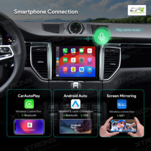 Alternative view of IA84MCPT 8,4-Zoll-Octa-Core-Android-Autoradio-Multimedia-Player-Bildschirm Individuell für Porsche Macan (2014-2016) mit PCM 3.1-System