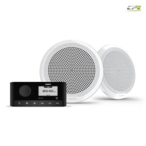 AMPIRE FUSION® Komplett-Set DAB+ Radio RA60 + 16cm,6.5" EL-Lautsprecher (Classic weiss)