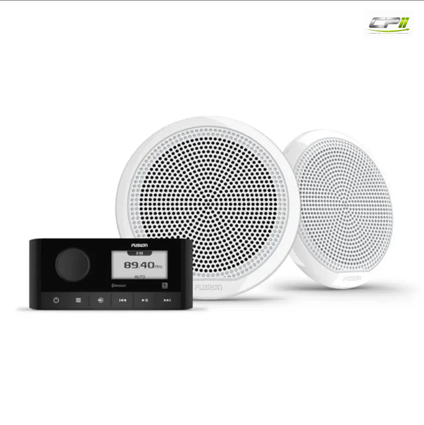AMPIRE FUSION® Komplett-Set DAB+ Radio RA60 + 16cm,6.5" EL-Lautsprecher (Classic weiss)