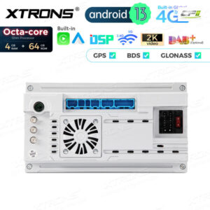 PX74FSFBL 7 Zoll Octa Core 4 + 64 GB Global 4G LTE Android Autoradio Multimedia Player Speziell für Ford – Bild 13