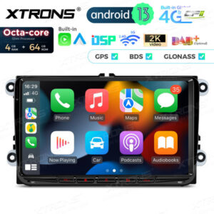 PX94MTVDAB 9 Zoll Octa Core 4 + 64 GB Global 4G LTE Android Autoradio Multimedia Player Individuell passend für VW / SEAT / SKODA – Bild 9