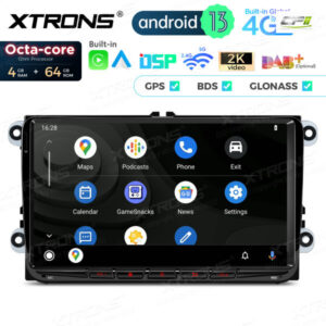 PX94MTVDAB 9 Zoll Octa Core 4 + 64 GB Global 4G LTE Android Autoradio Multimedia Player Individuell passend für VW / SEAT / SKODA – Bild 10
