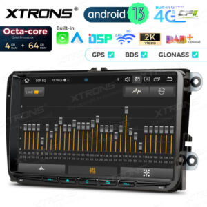 PX94MTVDAB 9 Zoll Octa Core 4 + 64 GB Global 4G LTE Android Autoradio Multimedia Player Individuell passend für VW / SEAT / SKODA – Bild 12