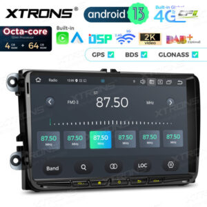 PX94MTVDAB 9 Zoll Octa Core 4 + 64 GB Global 4G LTE Android Autoradio Multimedia Player Individuell passend für VW / SEAT / SKODA – Bild 13