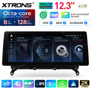 QGB23CIB12X3 12,3 Zoll Android 8 GB + 128 GB Octa Core Auto GPS Multimedia Player für BMW X3 F25 CIC – Bild 3