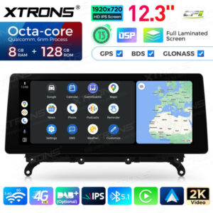QGB23CIB12X3 12,3 Zoll Android 8 GB + 128 GB Octa Core Auto GPS Multimedia Player für BMW X3 F25 CIC – Bild 7
